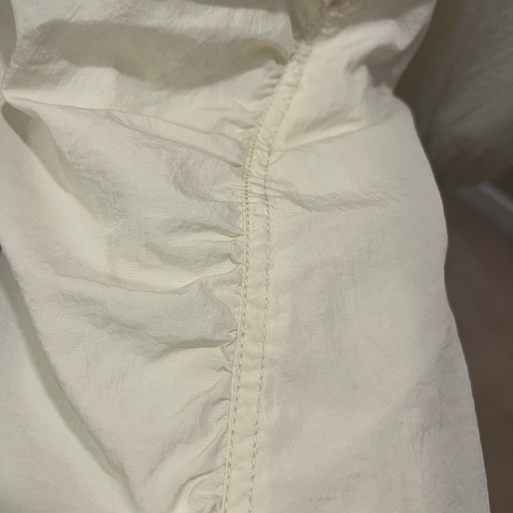 NWOT We the Free | Free People | Off the Bleachers Coaches Jacket Off White Sz S - Picture 12 of 15